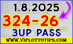 Thai Lottery 3up Direct Set Pass Winning Tips 01-08-2025
