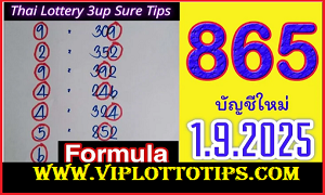 Bangkok Thai Lottery 3D Final Luckey Number Sure Tips 01-09-2025