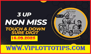 Thai Lottery Non Miss 3up 100% Sure Fix Digit 16-09-2025