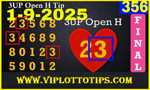 Thailand Lottery 3UP Open H Full and Final Tips 16.09.2025
